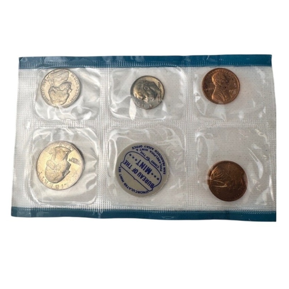 US Mint Uncirculated Coin Set 1971 Philadelphia‎ Mint Complete Set
